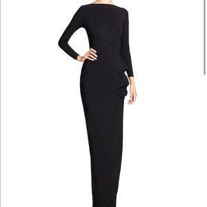 Black tie chiara boni gown